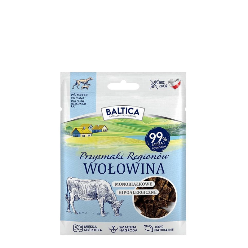 BALTICA PRZYSMAKI PÓŁMIĘKKIE WOŁOWINA 30G