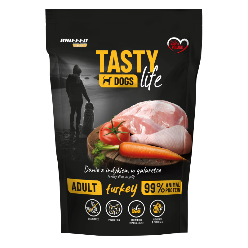 Tasty Dogs Life INDYK 90% – galaretka 500g