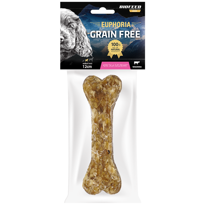 Euphoria Snacks Premium – Kość dla szczeniąt 12 cm