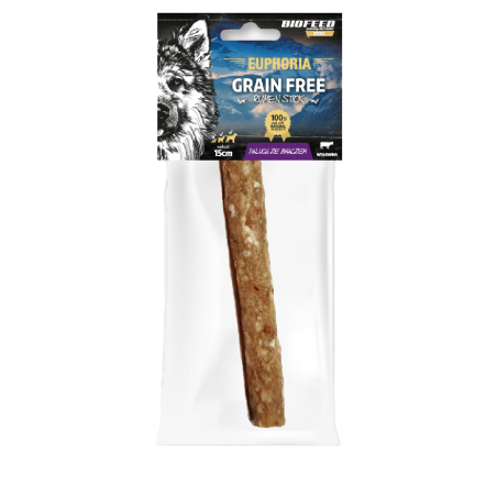 EUPHORIA Rumen Stick – Paluch dla psa z wołowiną i żwaczem 15 cm