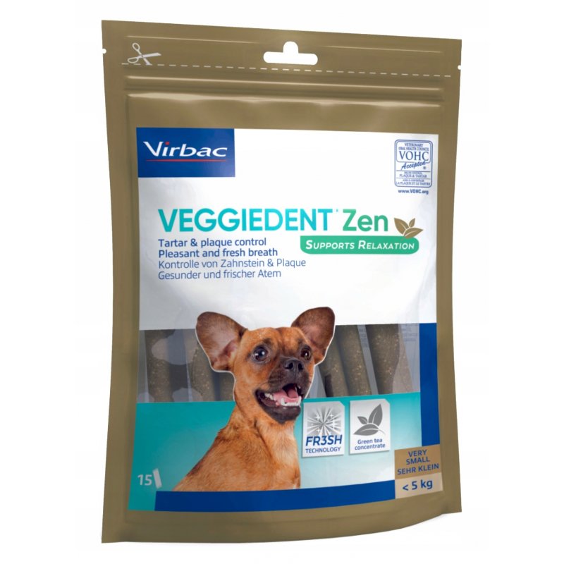 Virbac Veggiedent ZEN Gryzak XS psy do 5kg