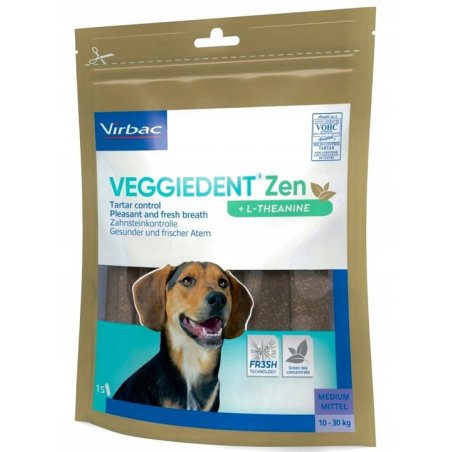 Virbac Veggiedent ZEN Gryzak M psy 10-30 kg