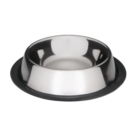 Miska metalowa z gumową podstawą antypoślizgowa 0,25 L