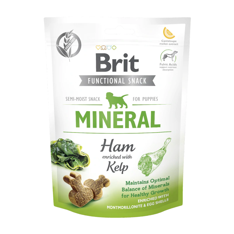 Brit Functional Snack Mineral Ham Puppy 150 g – przysmak funkcjonalny dla szczeniąt