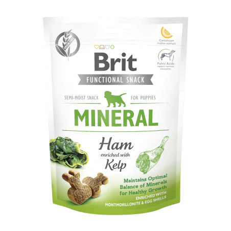 Brit Functional Snack Mineral Ham Puppy 150 g – przysmak funkcjonalny dla szczeniąt