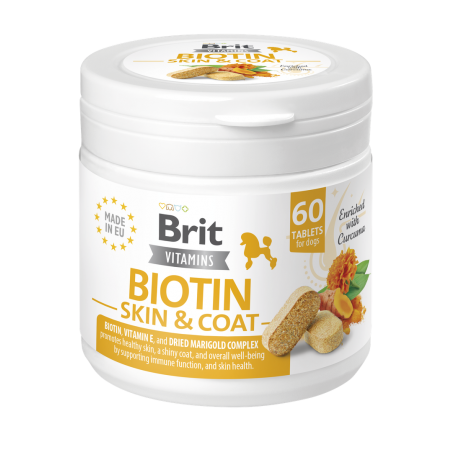 Brit Vitamins Biotin Skin & Coat Care 120 g