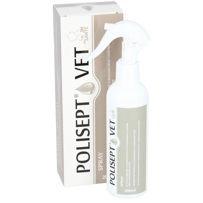 JM Sante POLISEPT VET SPRAY NA RANY 200 ML