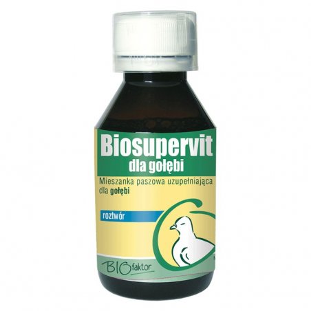 BIOFAKTOR Biosupervit 100 ml dla gołębi drobiu witaminy i aminokwasy