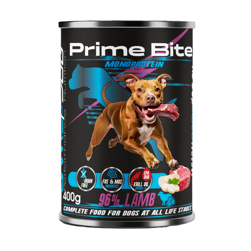 Karma mokra Prime Bite Jagnięcina z pietruszką 400g