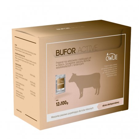 BUFOR ACTIVE 12x100 g - Stabilizuje ph w żwaczu