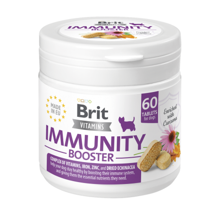 Brit Vitamins Immunity Booster, 120 g (60 tabl.)