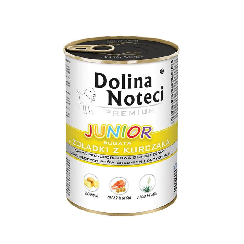 Dolina Noteci Premium Junior – żołądki z kurczaka 400 g