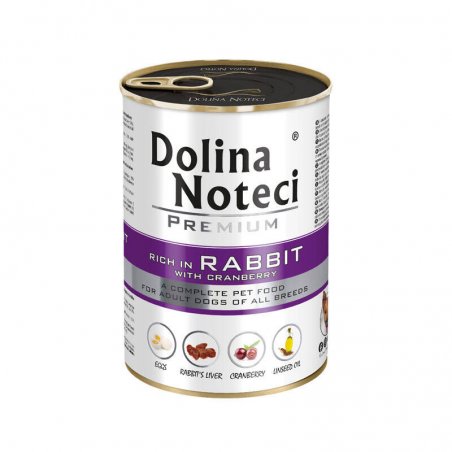 12x DOLINA NOTECI PREMIUM 400G KARMA MOKRA DLA PSA MIX 12 SMAKÓW-8444