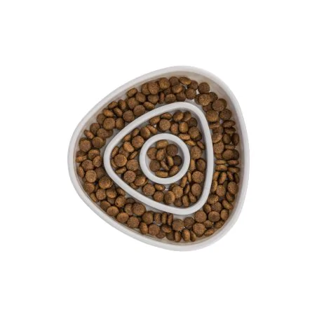 Miska spowalniająca dla kotów 0,35l 15x15 cm-8459