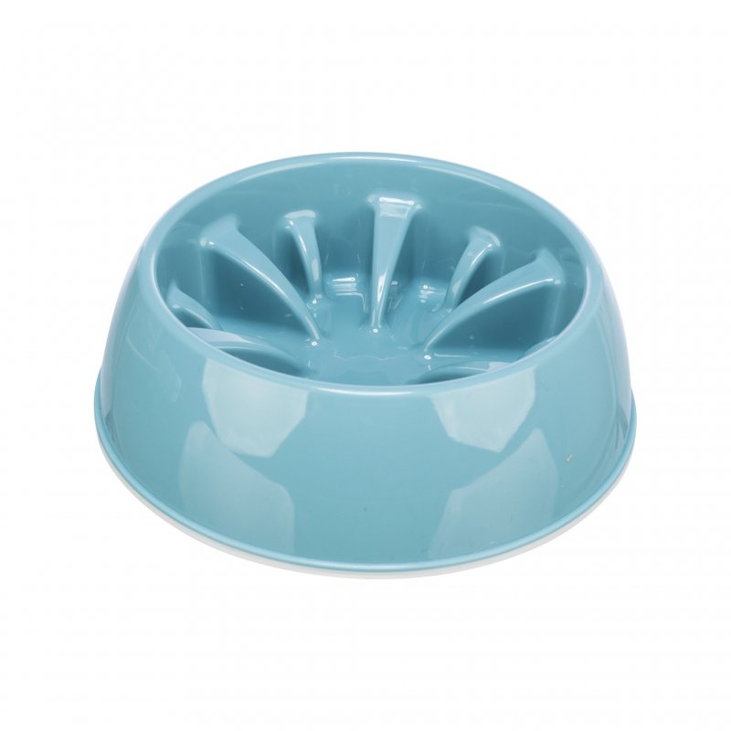 Plastikowa miska spowalniająca dla psa i kota 0,8 L