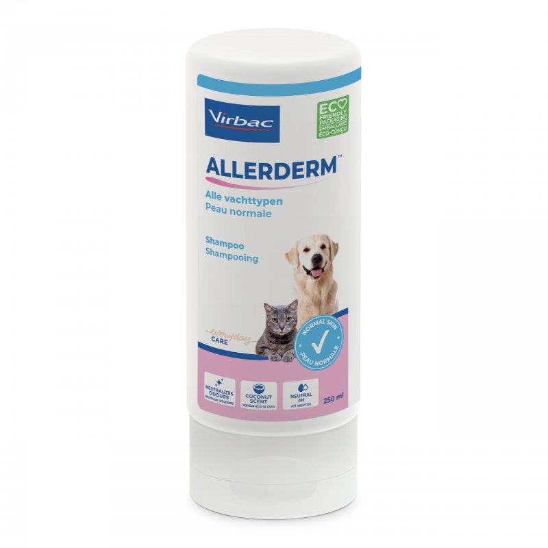 ALLERDERM szampon do skóry normalnej PIES I KOT 250 ml