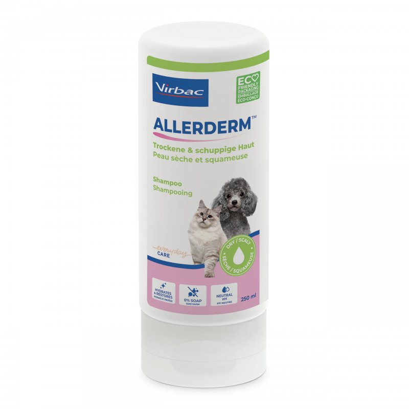 ALLERDERM PIES I KOT szampon do skóry suchej i łuszczącej się