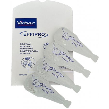 Virbac EFFIPRO Spot-On M Pies 10-20kg Krople na kleszcze 4szt.-8516