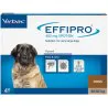 Virbac EFFIPRO Spot-On XL Pies 40-60kg Krople na kleszcze 4szt.