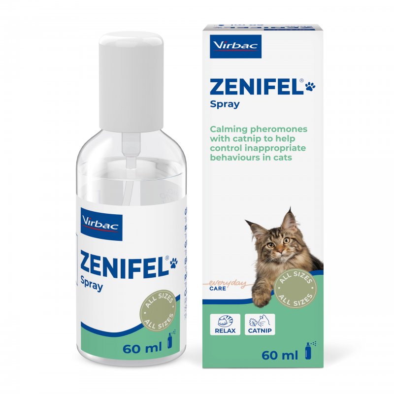 ZENIFEL® Spray 60 ml Feromony o działaniu uspokajającym