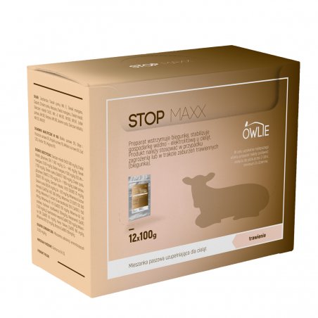 Stop Maxx 100g - Stabilizacja wodno- elektrolitowa dla cieląt-8545