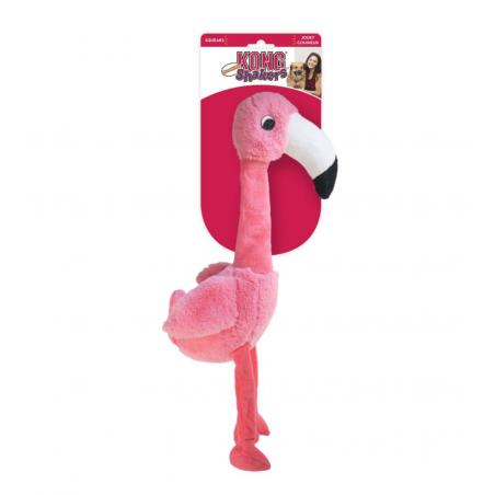 Pluszowa Zabawka KONG Shakers Honkers Flamingo S piszcząca