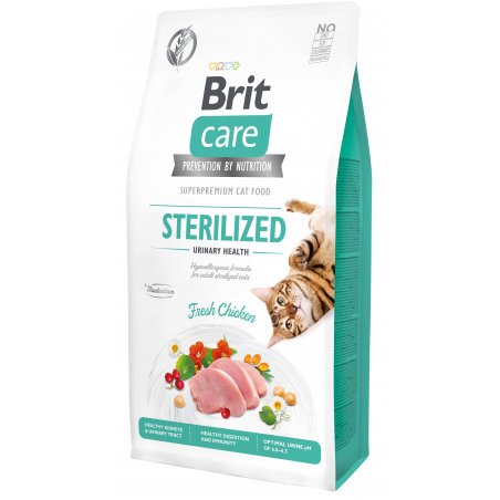 Brit Care Cat Grain-Free Sterilized Urinary Health Kurczak 7 kg