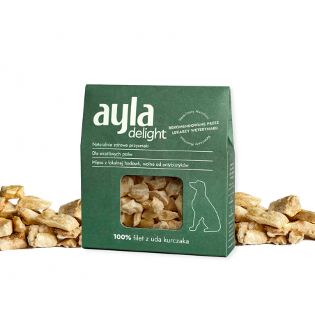 PRZYSMAK AYLA DELIGHT DLA PSA FILET Z UDA KURCZAKA  28 G