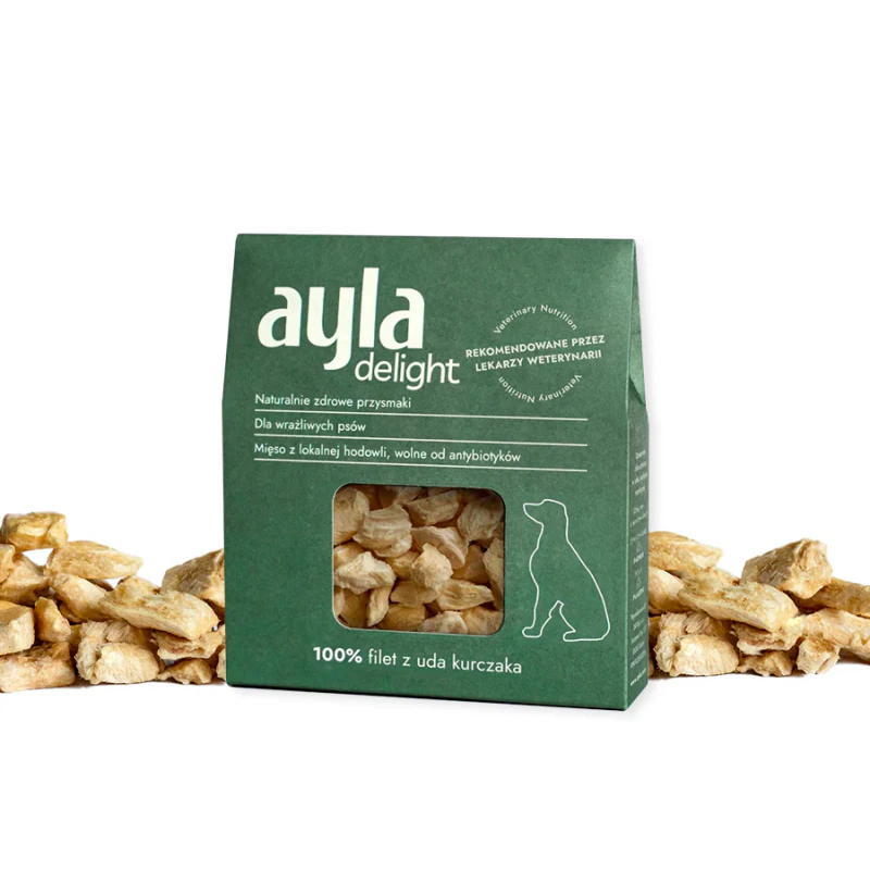 PRZYSMAK AYLA DELIGHT DLA PSA FILET Z UDA KURCZAKA  28 G