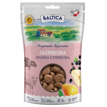 Treserki dla psa Jagnięcina z gruszką 100g