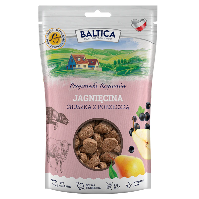 Treserki dla psa Jagnięcina z gruszką 100g