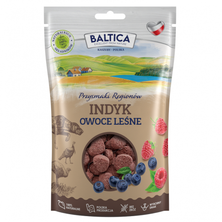 BALTICA PRZYSMAKI REGIONÓW Indyk z owocami leśnymi 100g