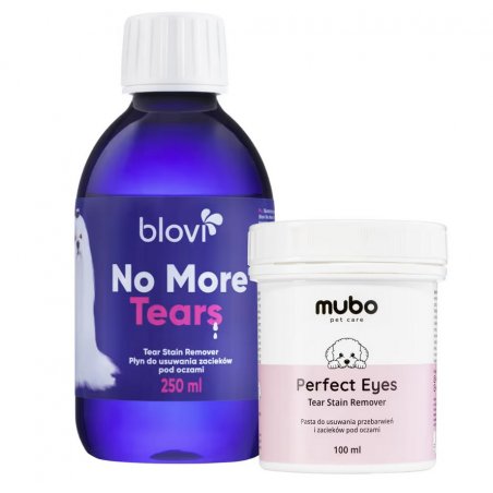 Zestaw do usuwania przebarwień pod oczami dla psów i kotów