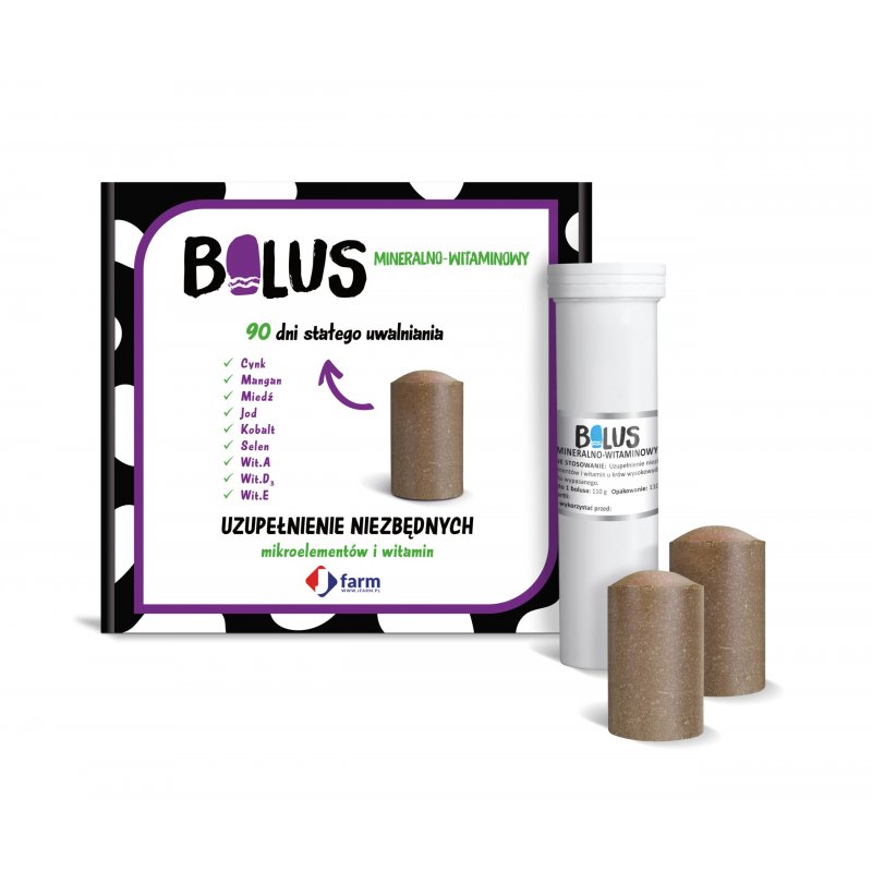BOLUS MINERALNO-WITAMINOWY 8 szt