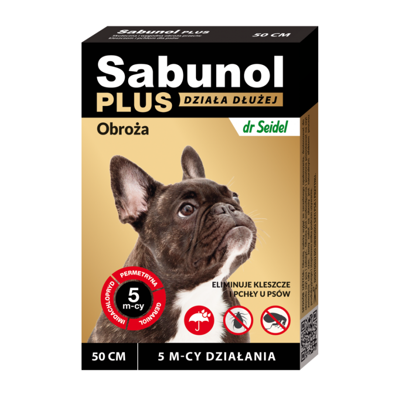 Sabunol plus 50cm obroża dla psa