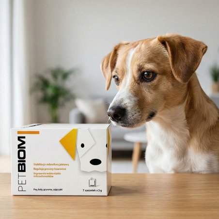 PETBIOM 21 G (7 X 3 G) PREPARAT O WŁAŚCIWOŚCIACH PROBIOTYCZNYCH-3804
