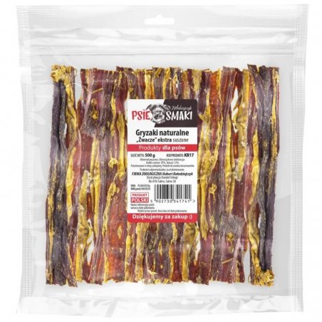 PsieSmaki "Żwacze" Ekstra suszone 500g