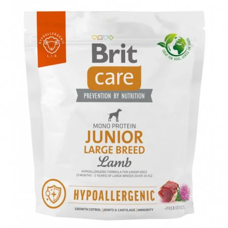 BRIT CARE DOG HYPOALLERGENIC JUNIOR LARGE BREED LAMB 1 KG