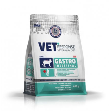 Karma sucha dla kota VET RESPONSE VETERINARY DIET GASTROINTESTINAL 400 g