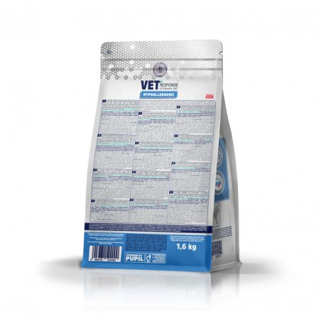 Karma sucha dla kota VET RESPONSE VETERINARY DIET HYPOALLERGENIC 1,6 kg-8818