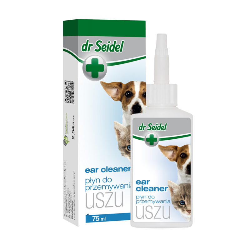 Dr Seidel płyn do przemywania uszu 75 ml