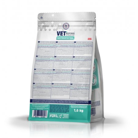 Karma sucha dla psa VET RESPONSE VETERINARY DIET GASTROINTESTINAL 1,6 kg-8823