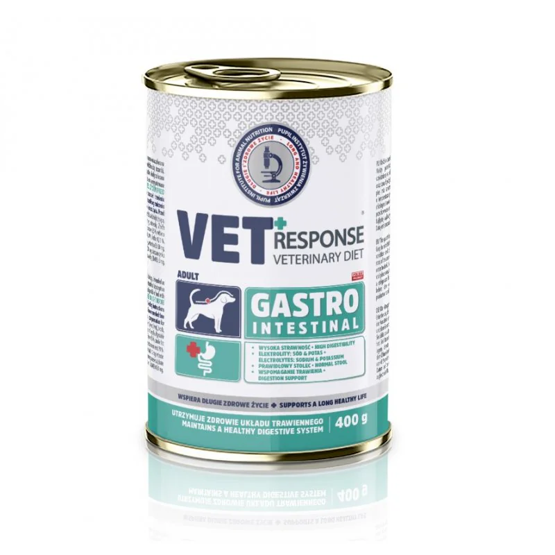 Karma mokra dla psa VET RESPONSE VETERINARY DIET GASTROINTESTINAL 400 g