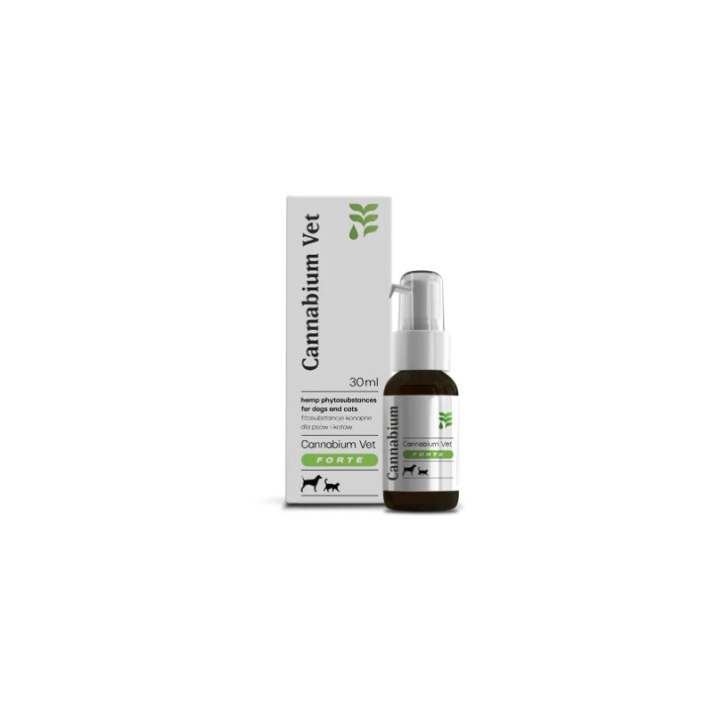 CANNABIUM VET FORTE CBD 10% 30 ML dla psów i kotów