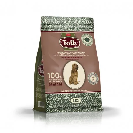 FOLK KARMA SUCHA PIES ADULT M&L KRÓLIK JAGNIĘCINA 3 KG