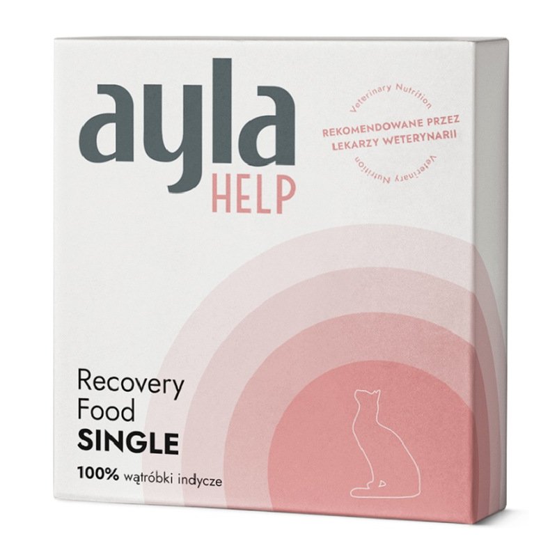 Ayla Help Wątróbki indycze Recovery Food Single 38g Liofilizowana Żywność Regeneracyjna dla kotów