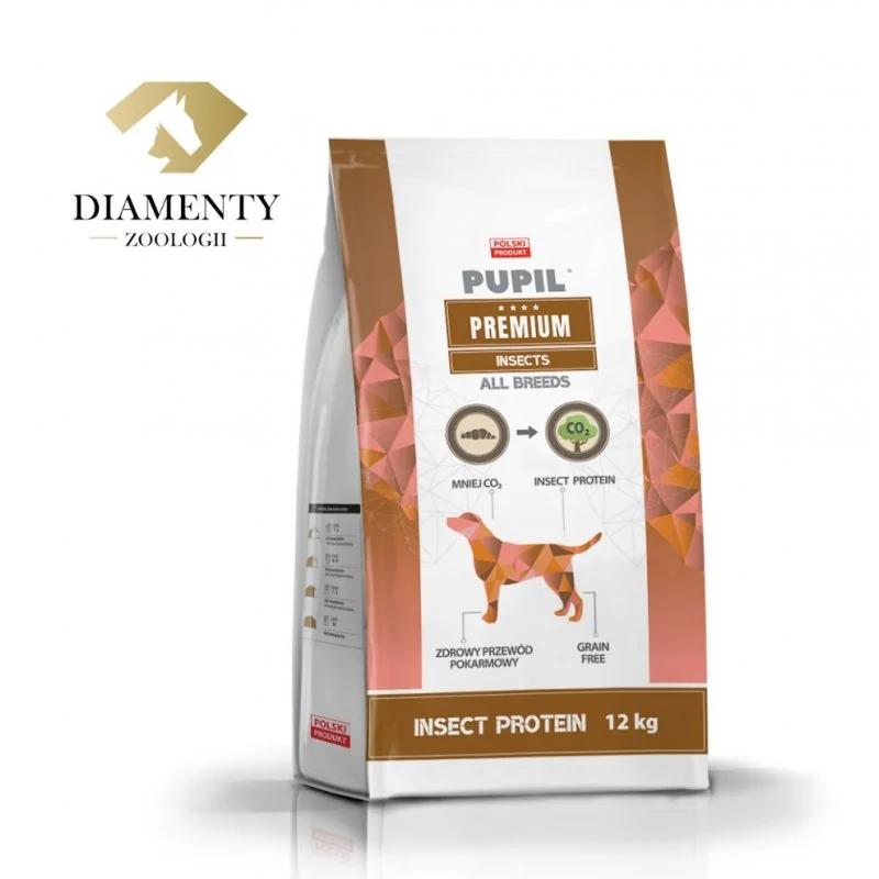 PUPIL PREMIUM INSECTS 12 kg – sucha karma dla psa z insektami