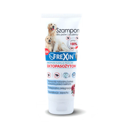 FreXin Szampon na pchły i kleszcze 220 ml