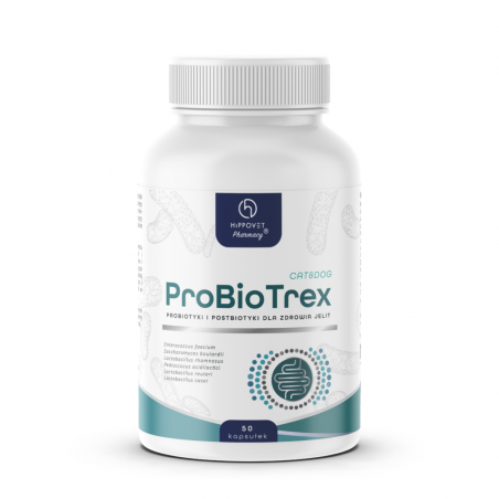 Hippovet Pharmacy – ProBioTrex Cat&Dog – probiotyk i postbiotyk dla psów i kotów