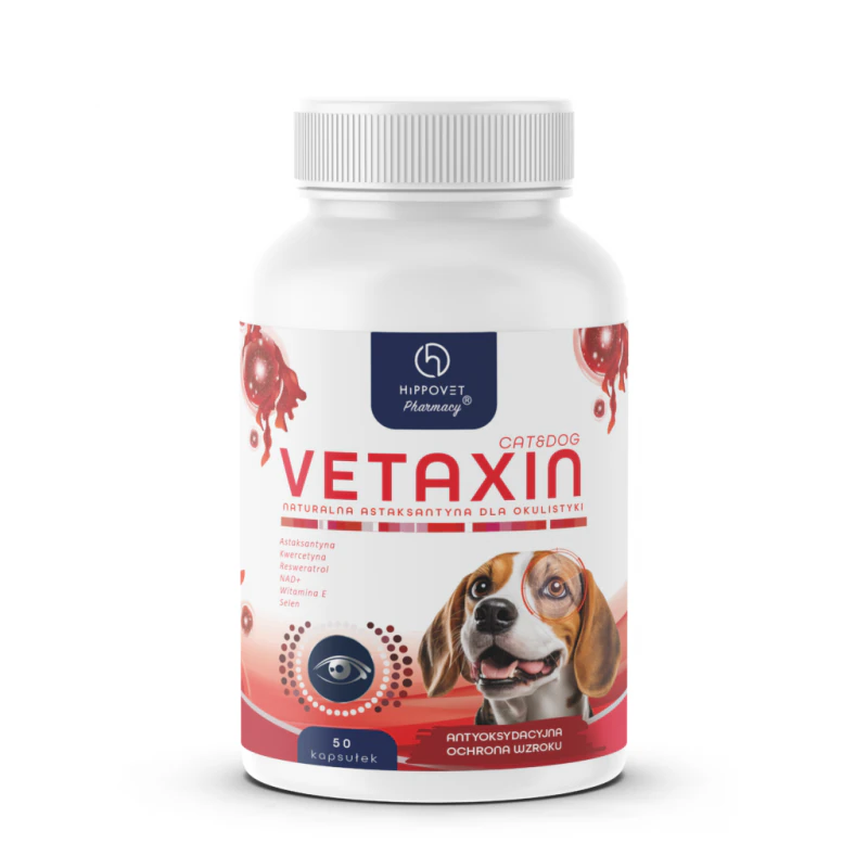 Hippovet Pharmacy VETAXIN – Ochrona Oczu dla psów i kotów